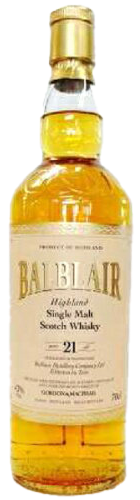 ゴードン&マクファイル バルブレア 21年 - ウイスキーの日