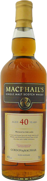 ゴードン&マクファイル マクファイルズ 40年 - ウイスキーの日