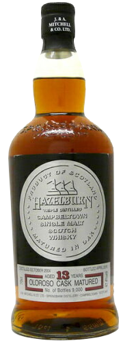 ヘーゼルバーン 13年 オロロソカスク - ウイスキーの日