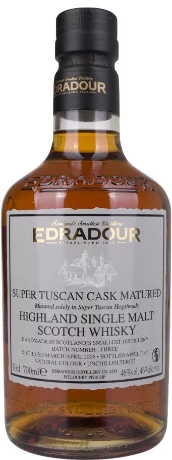 エドラダワー 8年 スーパータスカンカスクマチュアード - ウイスキーの日