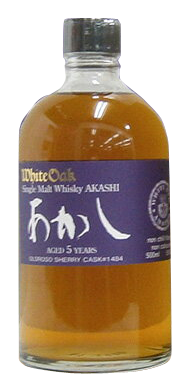あかし シングルモルト　オロロソシェリーカスク　5年 - ウイスキーの日