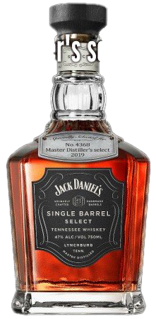 ジャックダニエル シングルバレル 樽ナンバー4368 マスターディスティラーズセレクト - ウイスキーの日